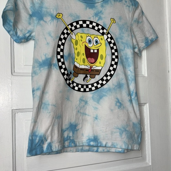 VANS SPONGEBOB SQUAREPANTS TIE DYE GRAPHIC TEE - Picture 4 of 11